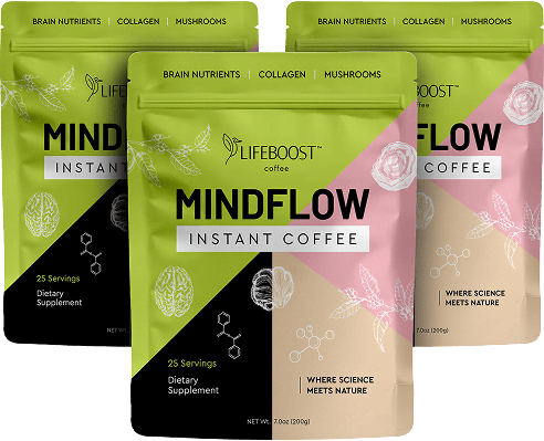 Mindflow Morning Coffee - Upgrade Kit x3 - Lifeboost Coffee