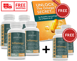 Six bottles of Inflamega
