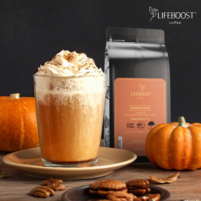 Smooth & Healthy Pumpkin Spice Flavored Coffee