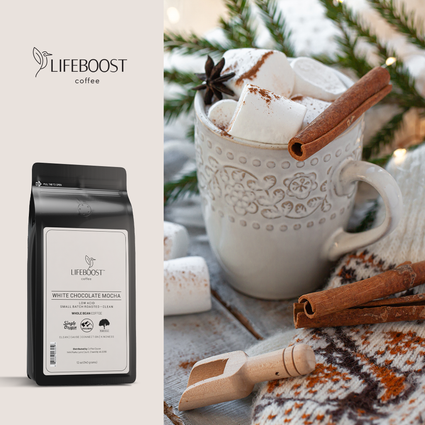 White Chocolate Mocha -All-Natural, Flavor-Rich, Ethically Grown