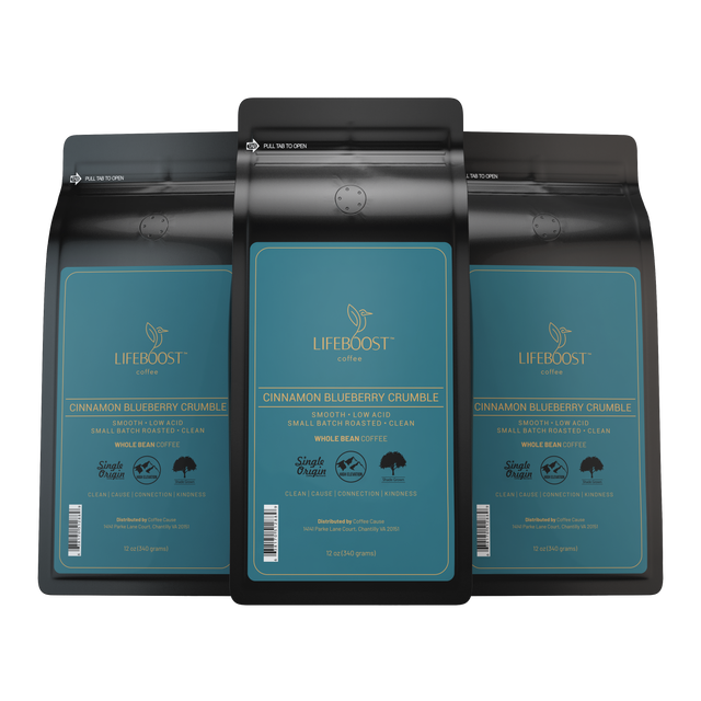 Cinnamon Blueberry Crumble Naturally Flavored coffee