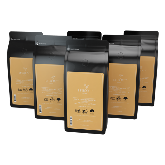 Pure Flavor Smoky Butterscotch Lifeboost Coffee