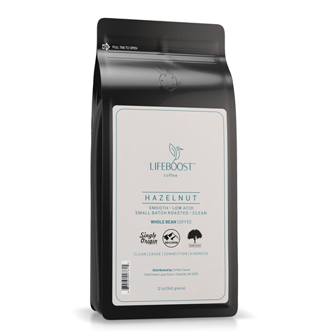 1x Single Origin Specialty, Hazelnut - Lifeboost Coffee
