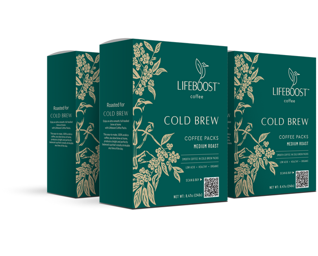 Cold Brew Packs - Lifeboost Coffee