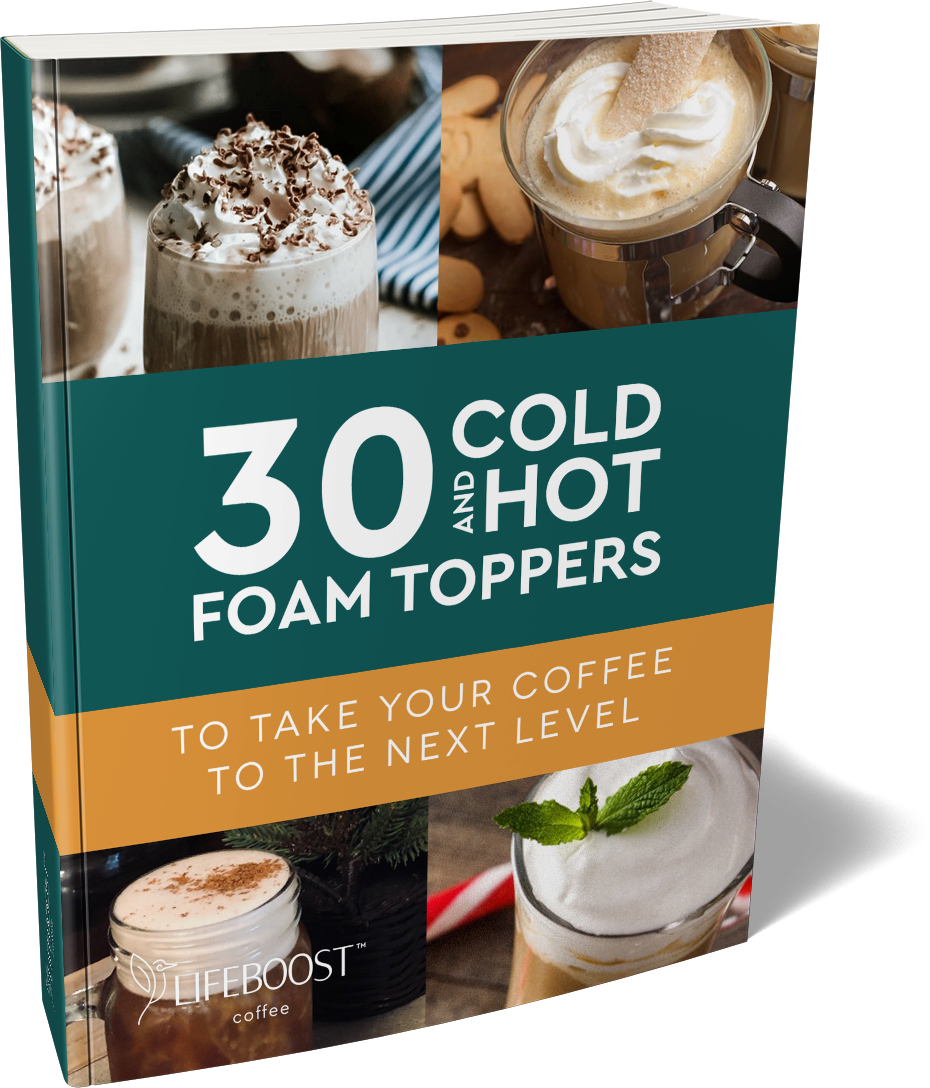 30 Cold Hot Foam Toppers Digital Recipe Book
