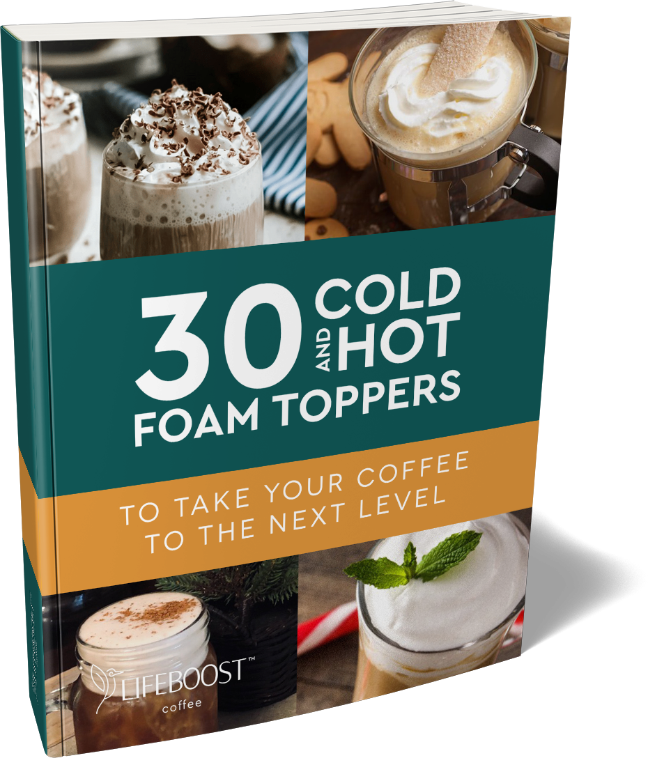 30 Cold And Hot Foam Toppers Digital Recipe Book