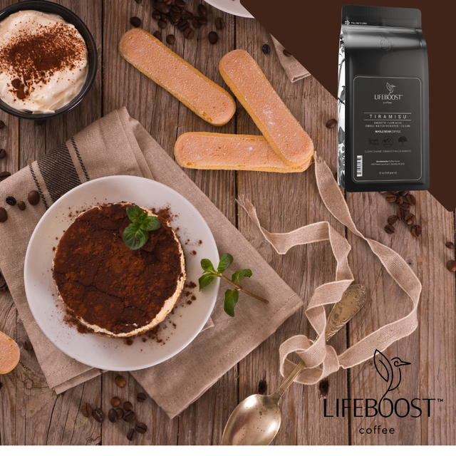 Tiramisu - Lifeboost Coffee