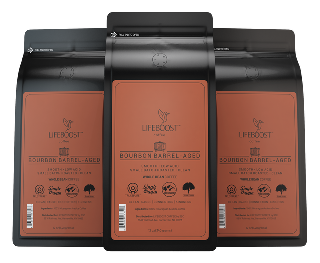 Bourbon Barrel - Lifeboost Coffee