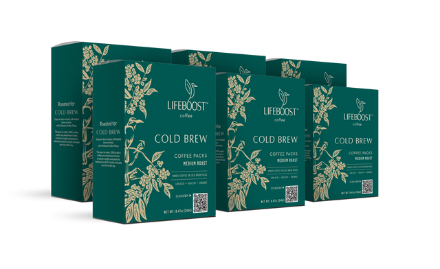 Cold Brew Packs - Lifeboost Coffee