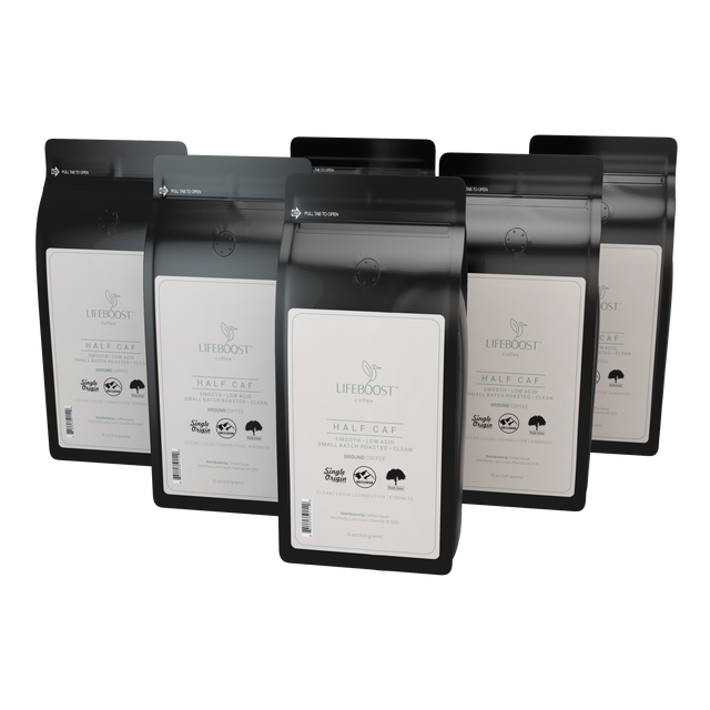 Half Caff - Lifeboost Coffee