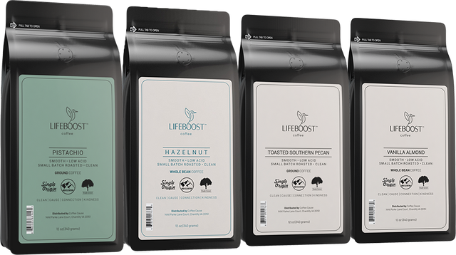 Nut Lovers Quartet - Lifeboost Coffee