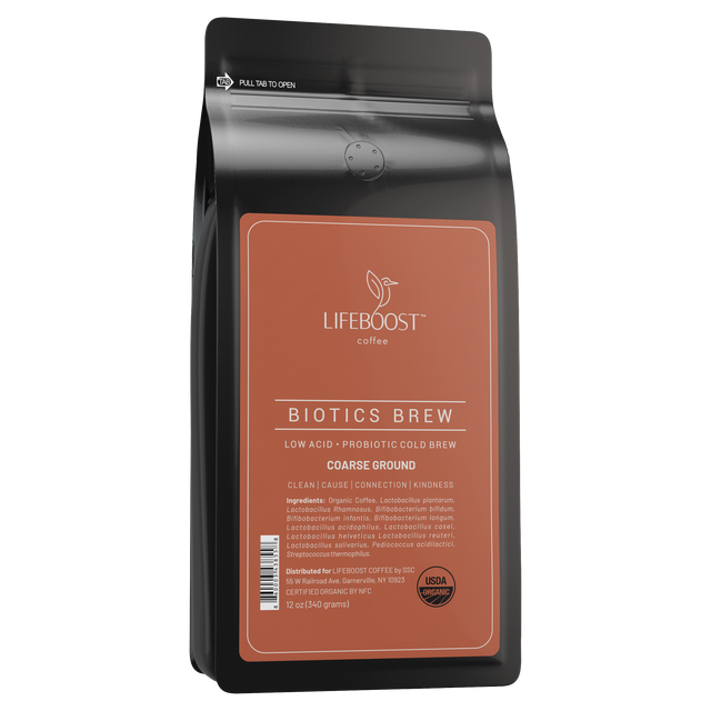 Biotics Cold Brew - Lifeboost Coffee