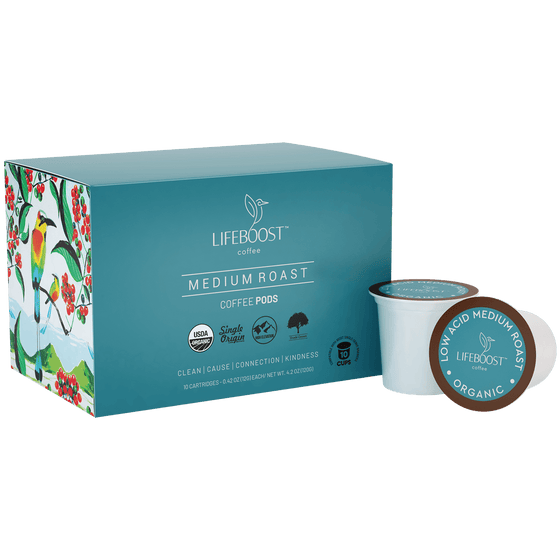 Eco-Friendly Coffee Medium Roast Pods