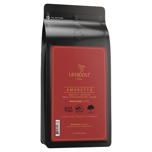 Amaretto - Lifeboost Coffee
