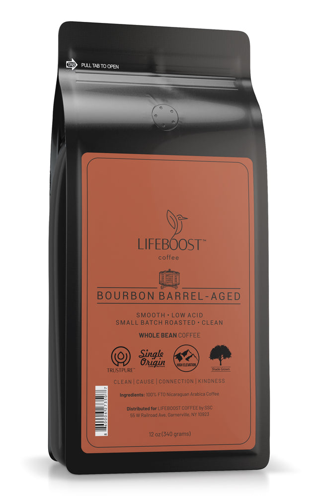 1x Bourbon Barrel - SP - Lifeboost Coffee