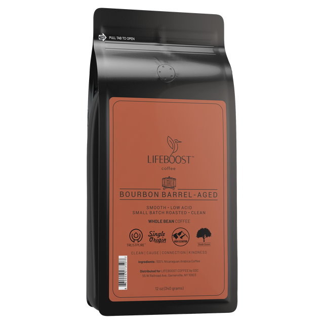 Lifeboost BourbonBarrel Aged BN b52b520d 22b4 41c2 908e best espresso beans for lattes