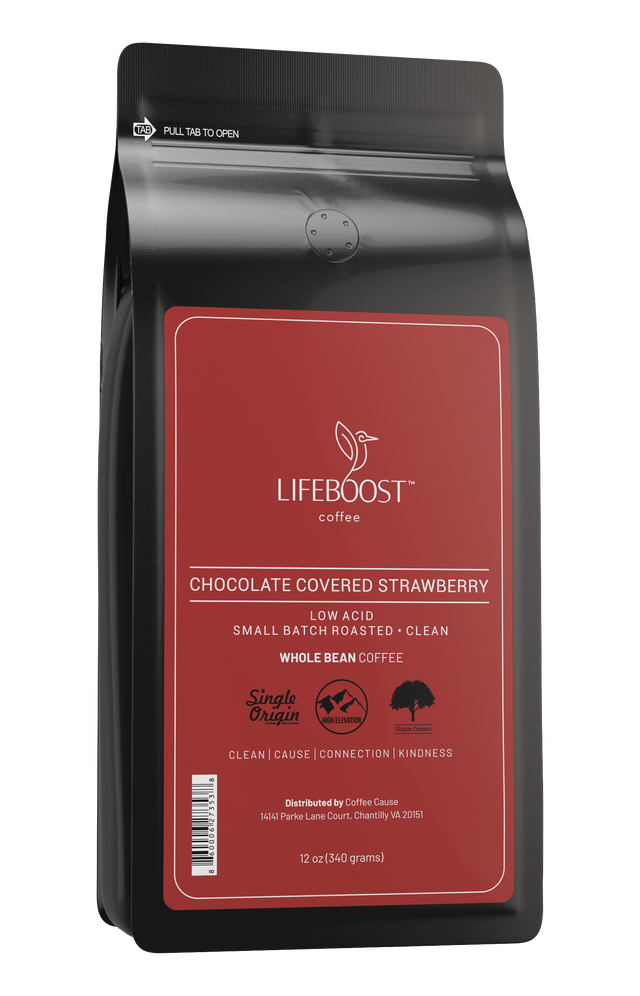 1x- Chocolate Covered Strawberry - Lifeboost Coffee