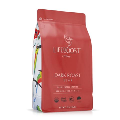1x Embolden Dark Roast Coffee 12 oz Bag - Healthy Coffee 31% Off - Lifeboost Coffee