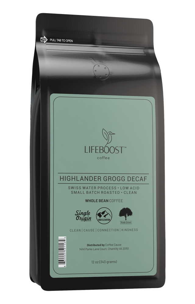 1x Highlander Grogg Decaf - Lifeboost Coffee