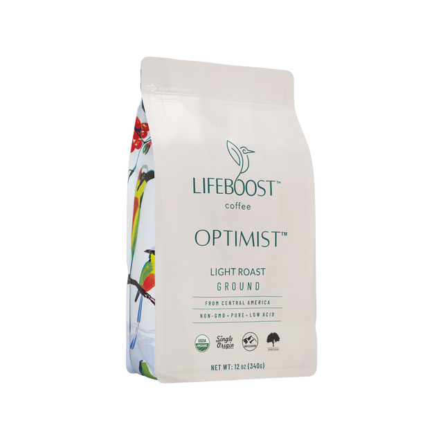 1x Optimist Light Roast - Subscribe & Save - Lifeboost Coffee