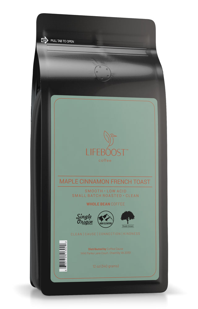 1x Maple Cinnamon French Toast - Special - Lifeboost Coffee