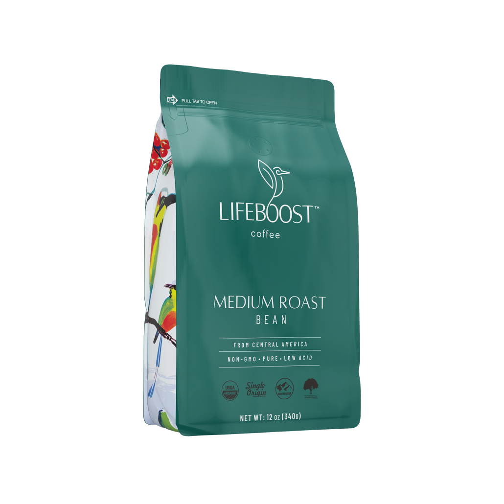 1x Medium Roast Coffee 12 oz Bag