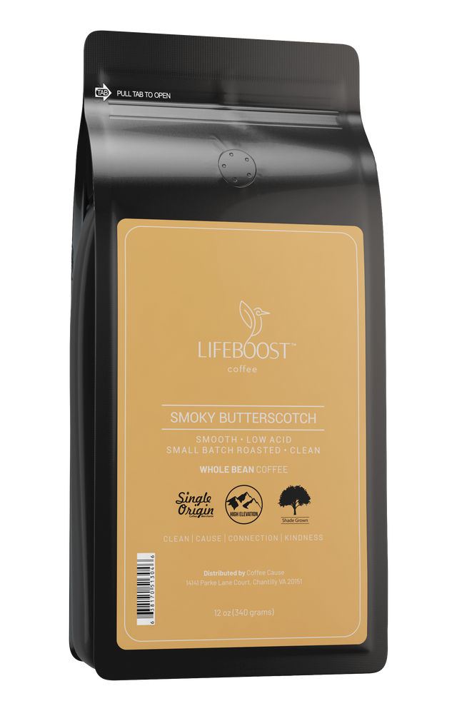 1x Smoky Butterscotch - Lifeboost Coffee