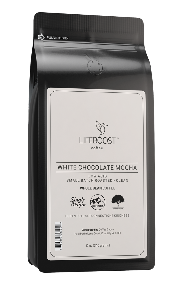 White Chocolate Mocha - Lifeboost Coffee