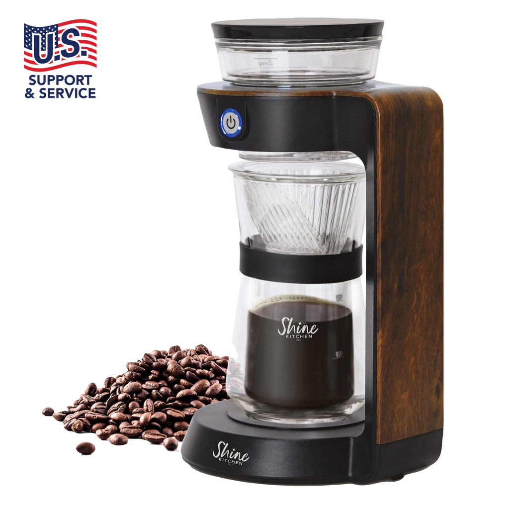 Shine Kitchen Co.® Autopour Automatic Pour Over Coffee Machine