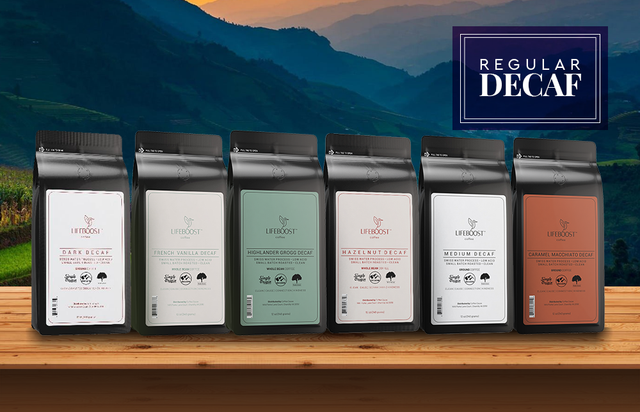 6x Decaf Collection - Lifeboost Coffee