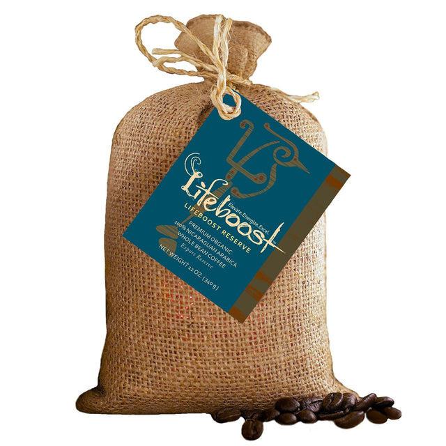 Single Origin Dark Roast Coffee 12 oz Bag - Lifeboost Coffee